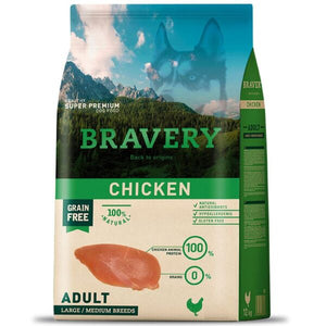 Bravery Pollo Adulto 4 kg