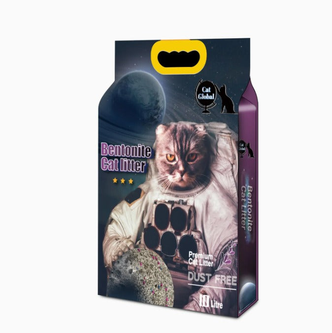 Arena Sanitaria Cat Global Premium Bentonita  Gatos 8kg
