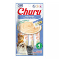 Churu INABA Tuna Recipe para Gatos - Pack 4 Tubos