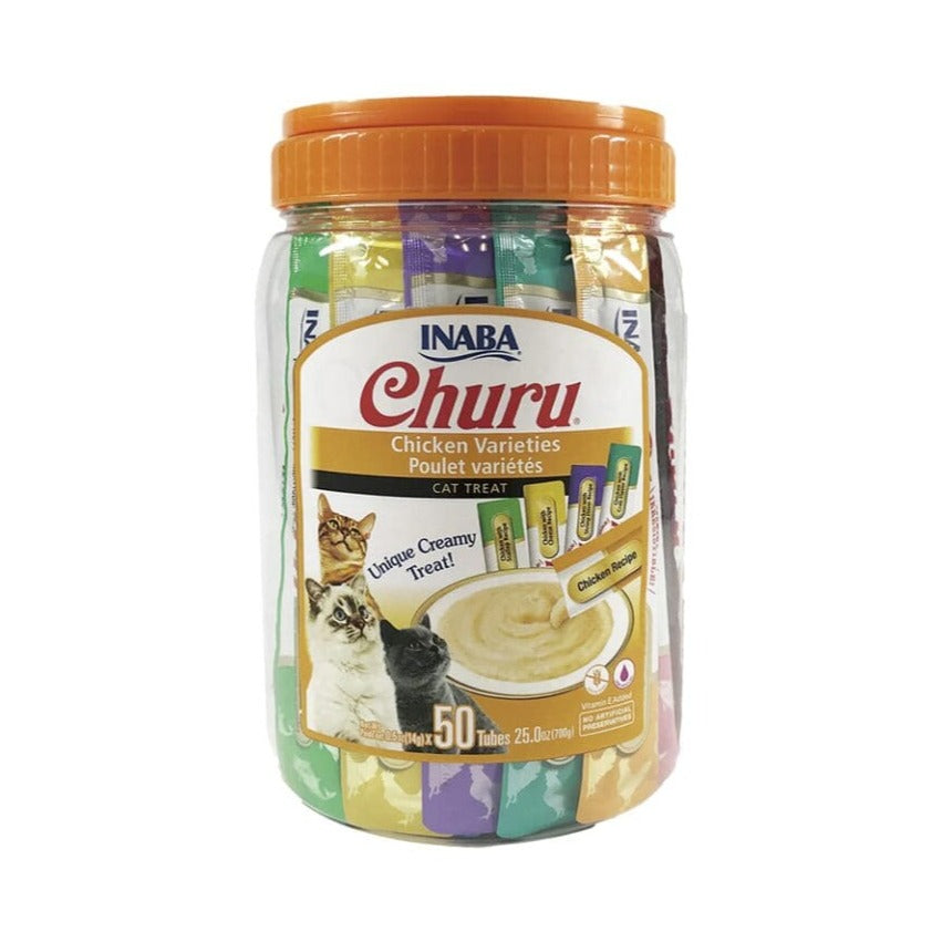 CHURU Variedades Pollo Pote 50 Tubos