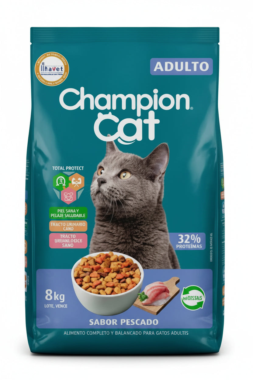 Champion Cat Adulto Pescado 8 kg