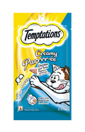 Temptations Creamy Purrrr-ée Chicken & Tuna para Gatos - Pack 4 piezas